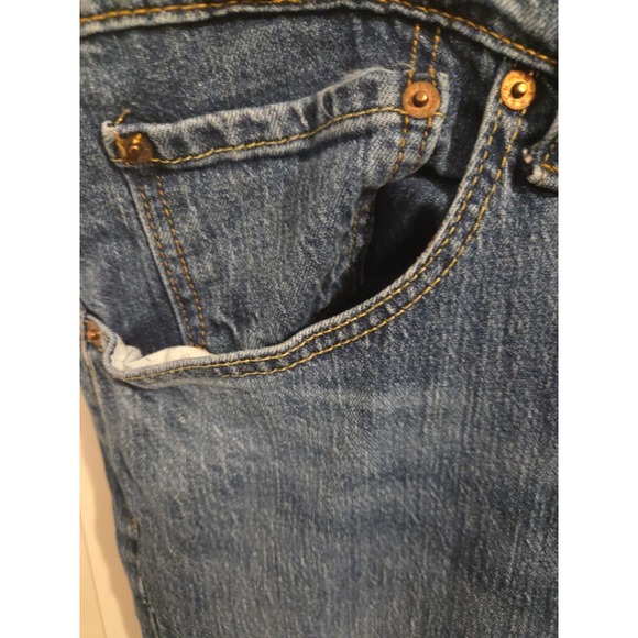 Levi's Men's 505 Regular Fit Stretch Jeans Size 36x30 - Picture 2 of 8